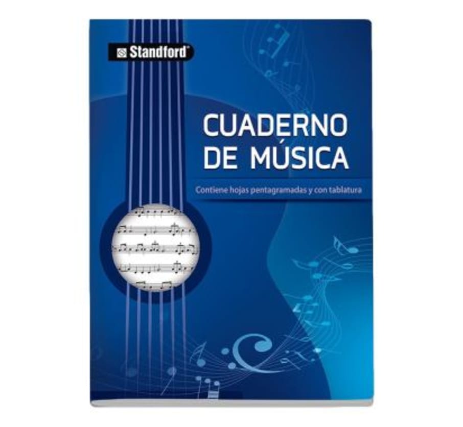 Cuaderno de Música A4 x 48 Hojas