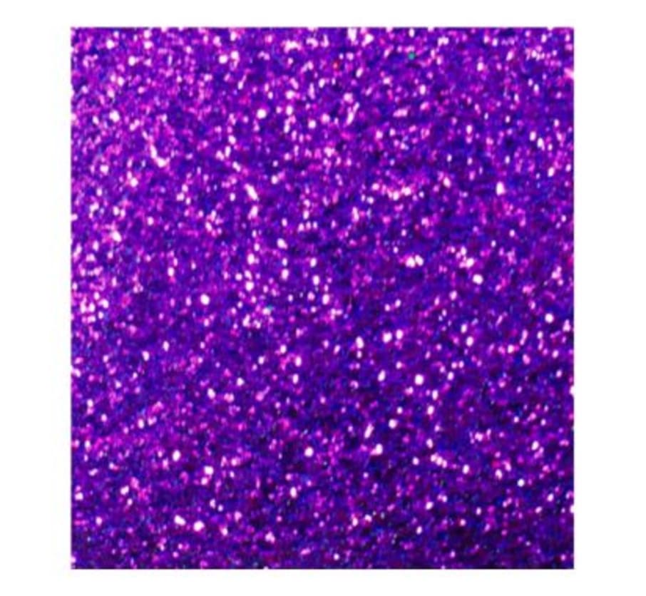 Goma Eva 50 cm x 70 cm Escarchado Morado x 1 Pliego