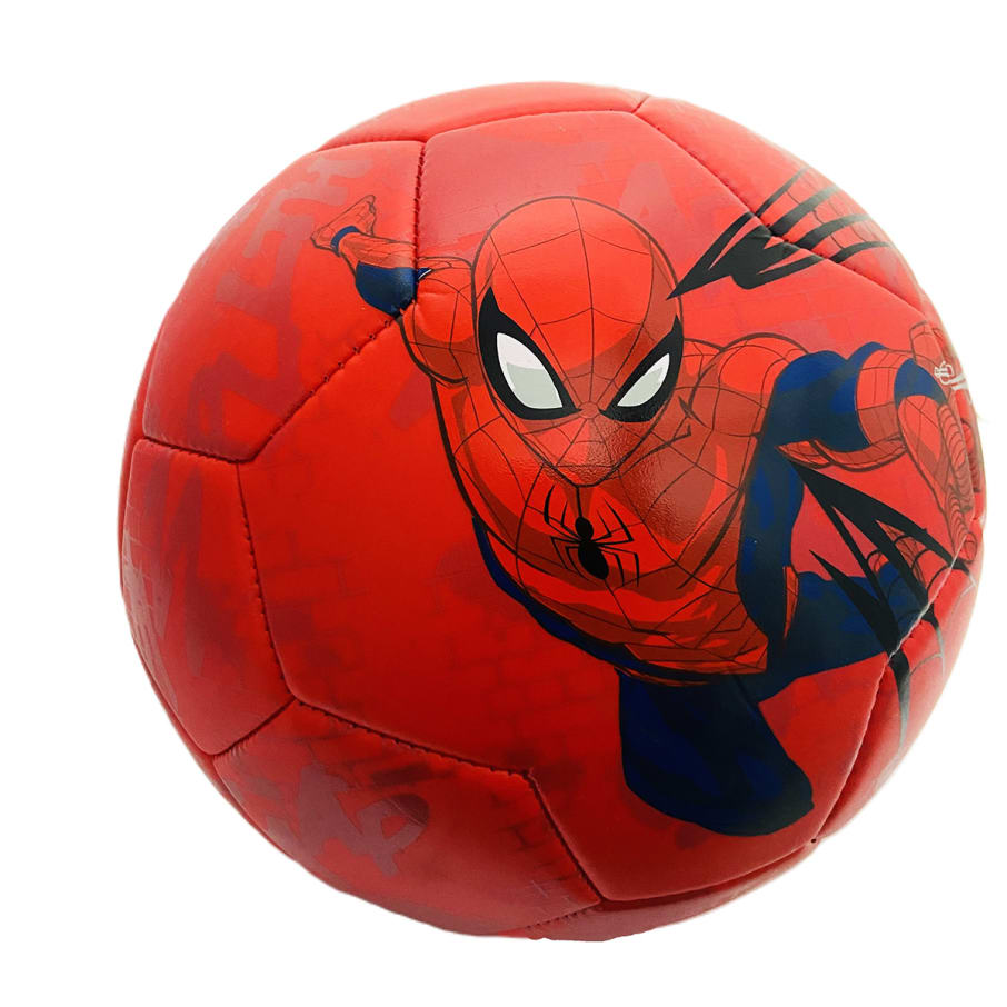 PELOTA FUTBOL SPIDERMAN TELARAÑA ROJO