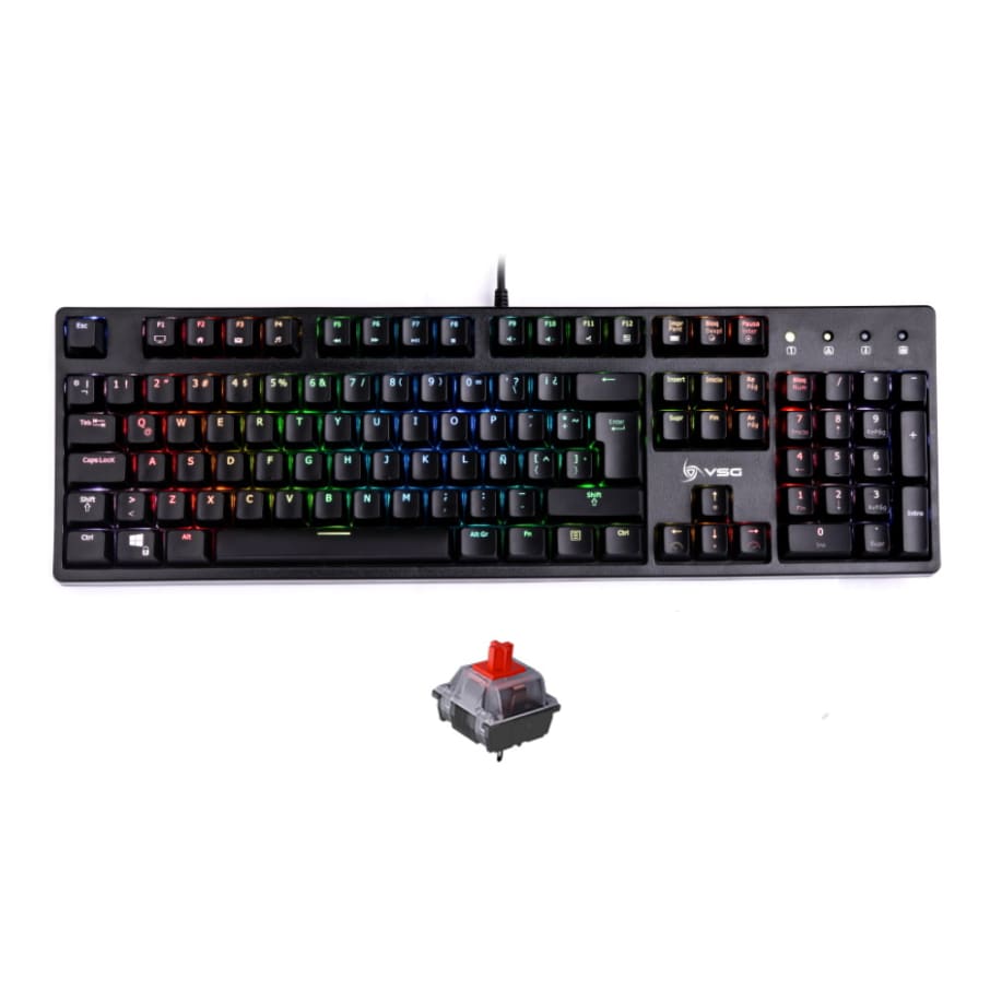 Teclado VSG Alnilam RGB Black (Sw Red)