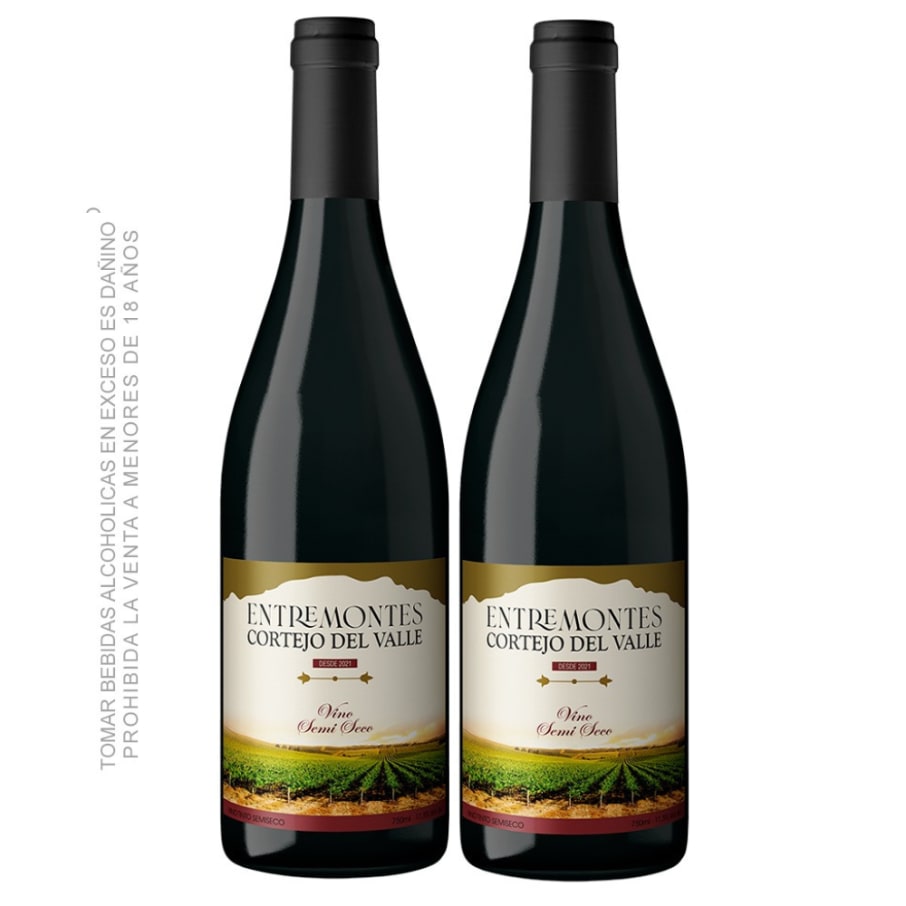 Pack Dúo Vino Entremontes 750ml