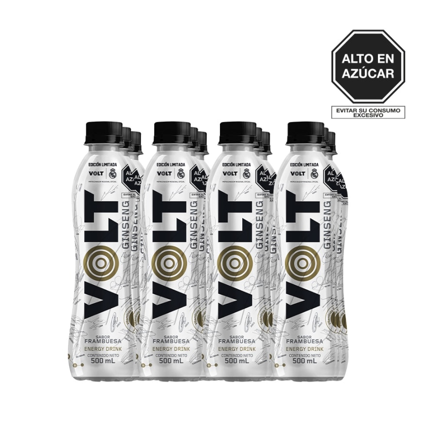 Volt Ginseng 500ml edición Real Madrid