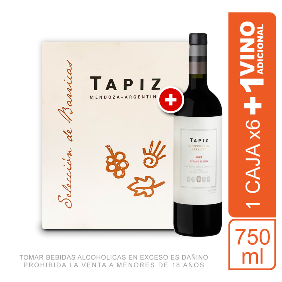 Caja Tapiz Selección de Barricas 750ml x 7 unidades