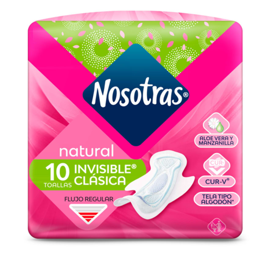 NOSOTRAS TOALLAS HIG INV CLASICA PQ 10UN