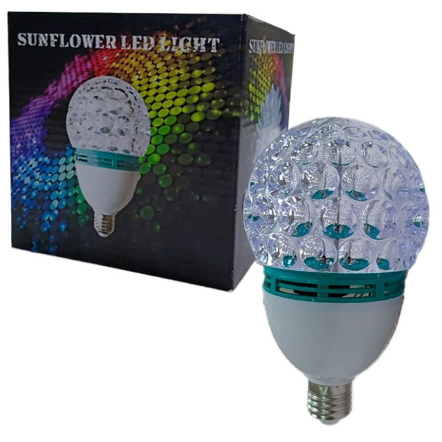 IMP FOCO FIESTA LED 3W RGB E27 PEQ