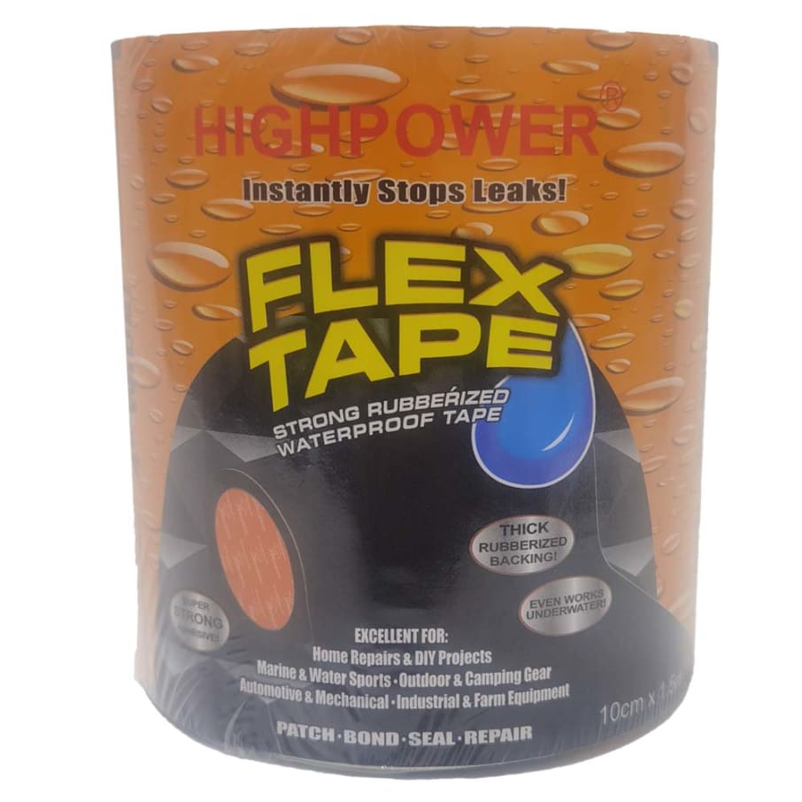 IMP CINTA FLEX TAPE NEGRO 10cmX1.5mt HP-1151