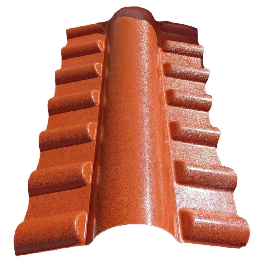 CUMBRERO TEJA ESPA NARANJA 1.05mtX40cm