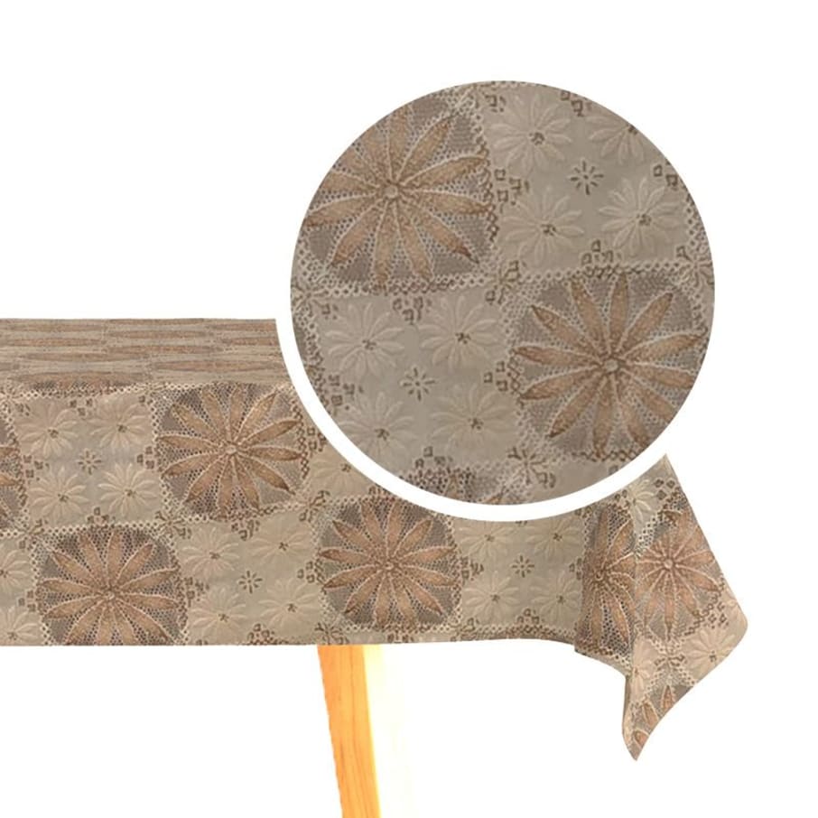 IMP MANTEL PVC YD-023C ENCAJE BEIGE 137CMx20M