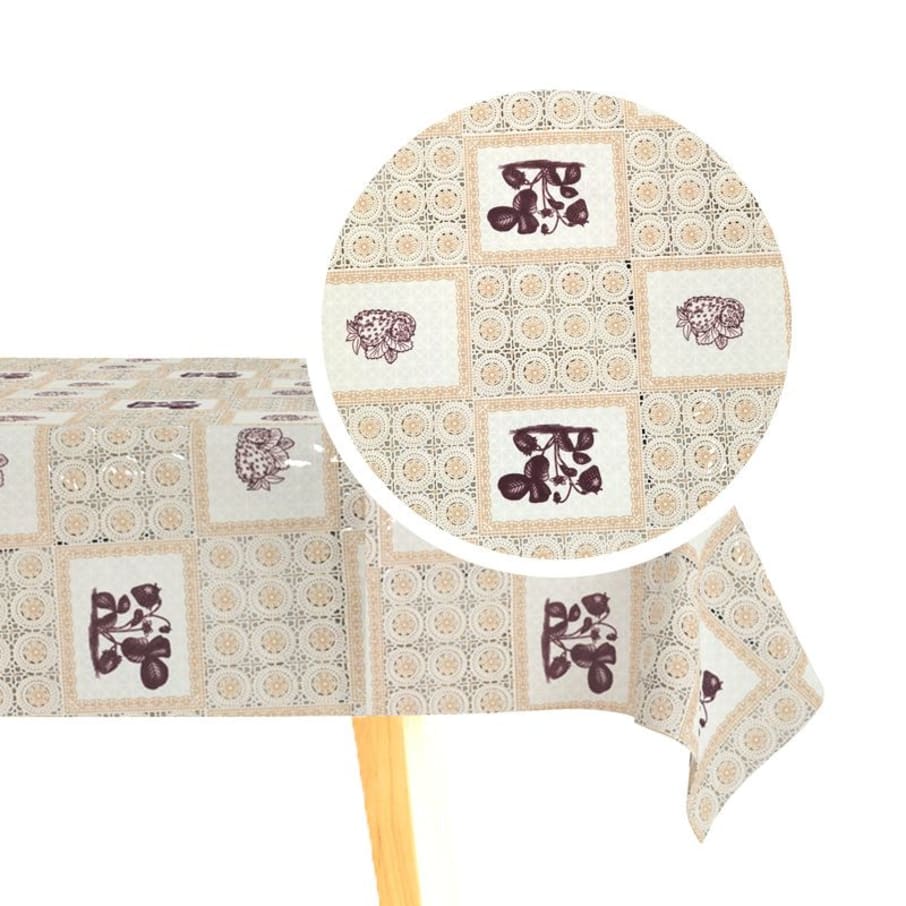 IMP MANTEL PVC YL-10341B BIEGE ESTAMP. 137CMx20M