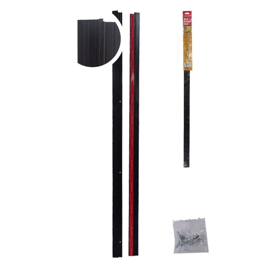 IMP BARREDERA NEGRA ALUMINIO C/CAUCHO 1MT C/AD