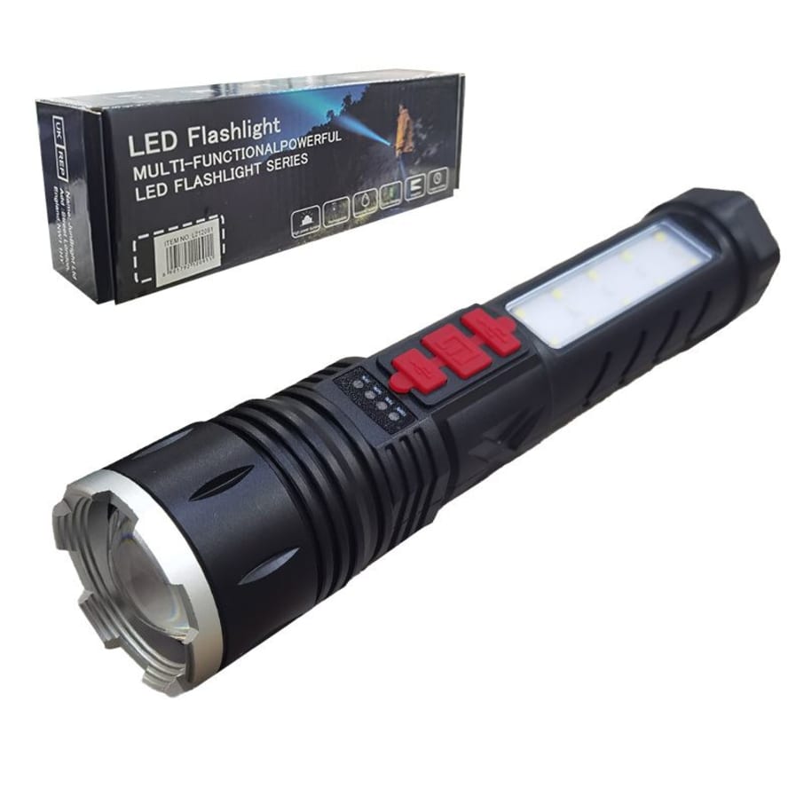 IMP LINTERNA MULTIFUNCION RECARGABLE