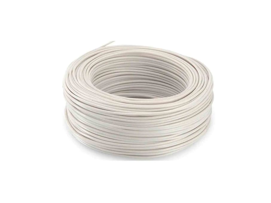 ELECTROCABLE SOLIDO #12 BLANCO THHN 600V 90C