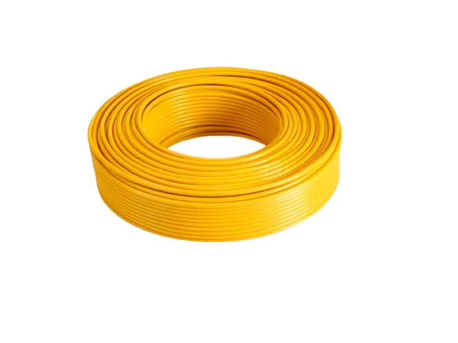 ELECTROCABLE SOLIDO #10 AMARILLO THHN 600V 90C