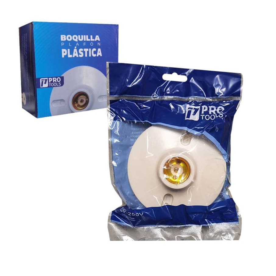 PT BOQUILLA PLAFON PLASTICO F97 T/BTIC. (240U)