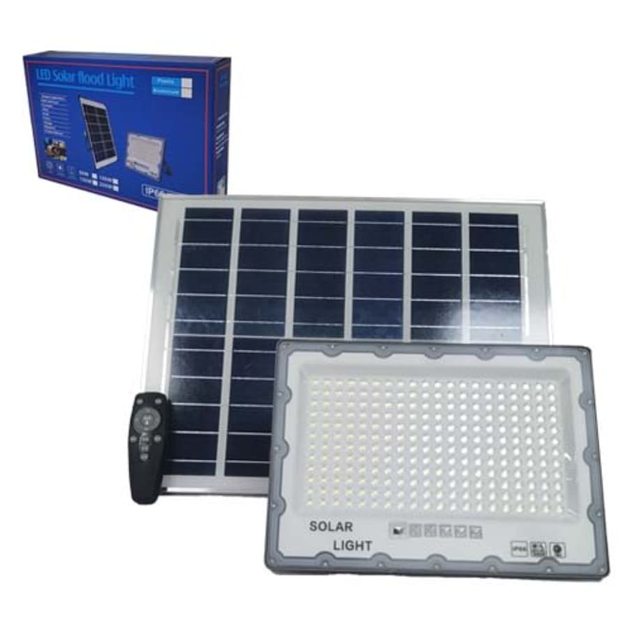 IMP REFLECTOR SOLAR GRIS 200W 6.5K C/PANEL IP6
