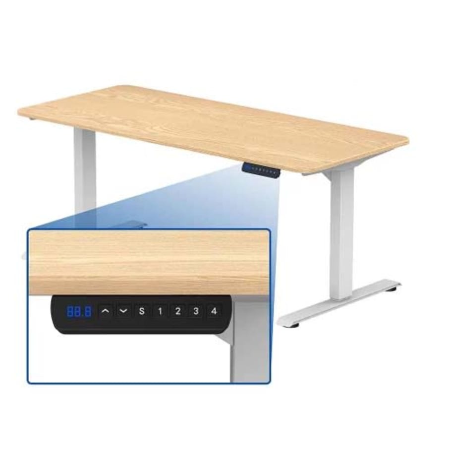 *OF IMP MESA D/MADERA C/ALTURA REGULABLE 70-120CM