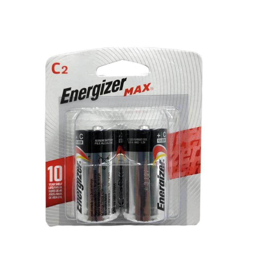 ENERGIZER PILA ALKALINA C2 E93BP-2 (12PRxCJ)