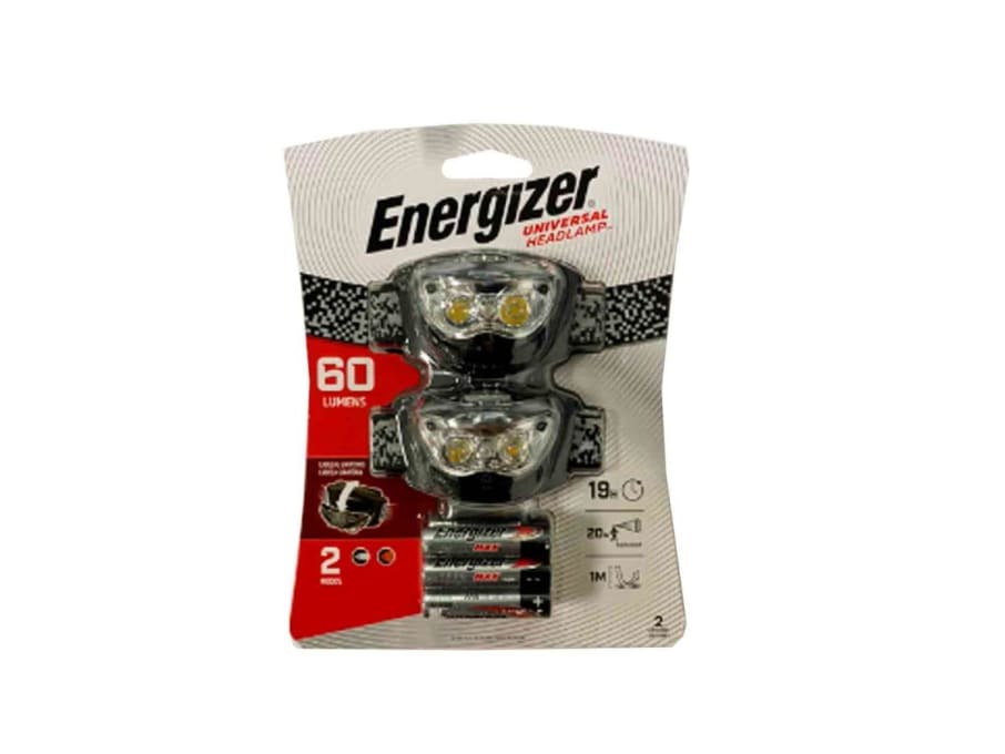 ENERGIZER LINTERNA MINERO 60 LUMENES 2X1 (4UxCJ)