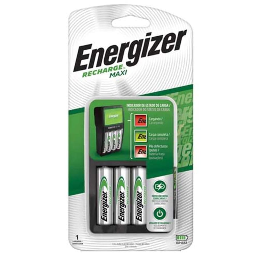 ENERGIZER CARGADOR MAXI P/PILAS AA-AAA