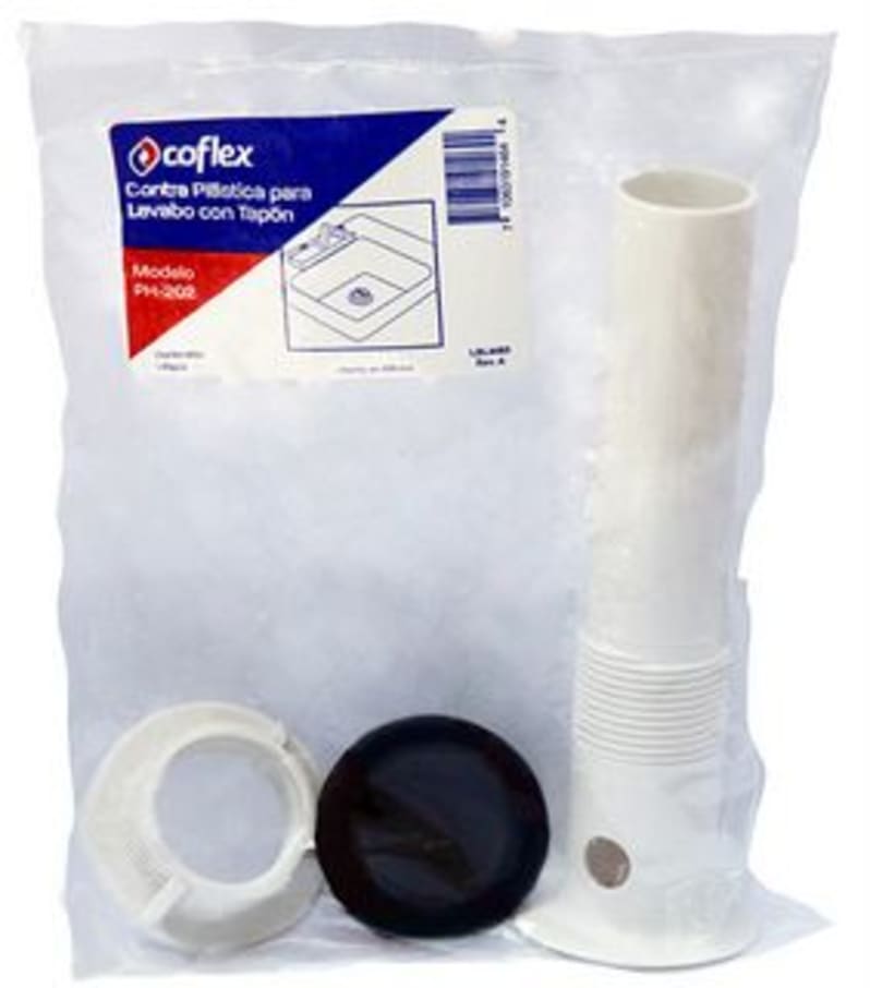 *OF COF PH202 CONTRA P/LAV 1-1/4 C/TAPA PLAST.