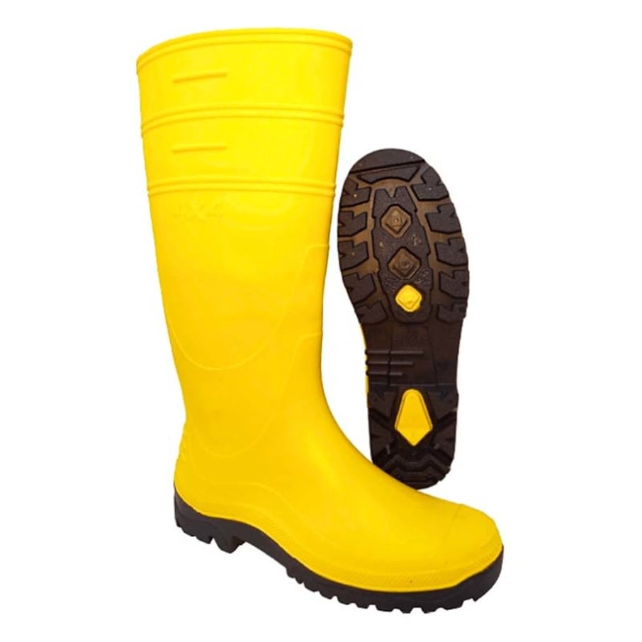 BOTA 4X4 T36 AMARILLA PVC PUNT/ACERO MILBOOTS