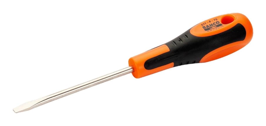 BAHCO DEST PLANO BIMATERIAL 1/4X5 611-6.5-125