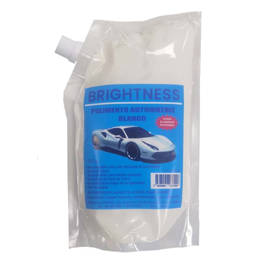 BRIGHTNESS PULIMENTO BLANCO 500GR DOYPACK (1U)(24U