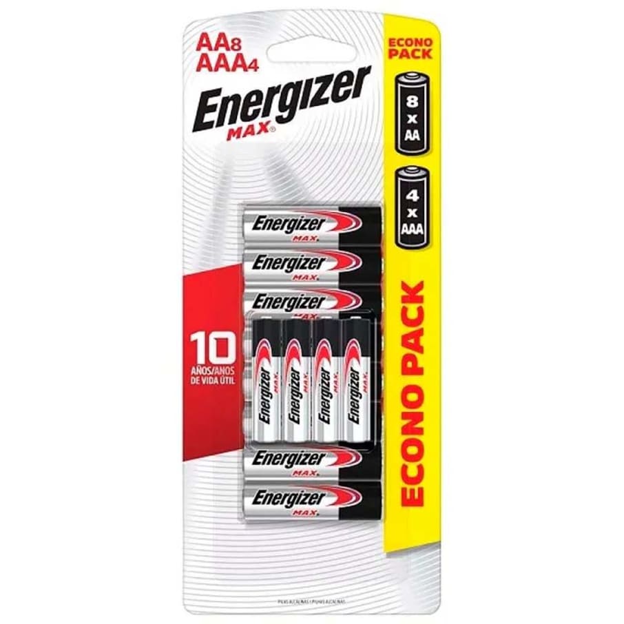 ENERGIZER PILA ECONO-PACK E92 AAA 8PARES