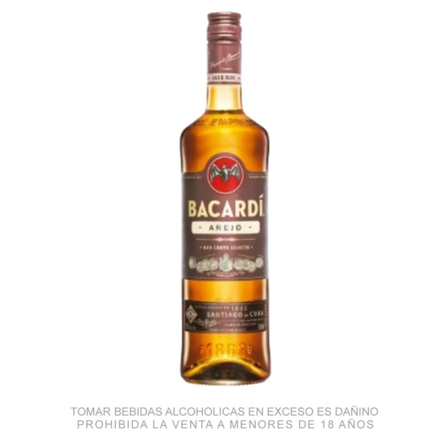 Ron Bacardí Añejo 750 Ml