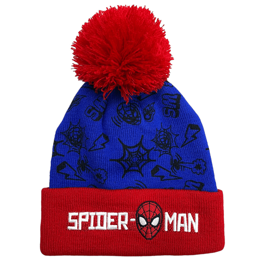 GORRO TEJIDO SPIDERMAN NIÑOS
