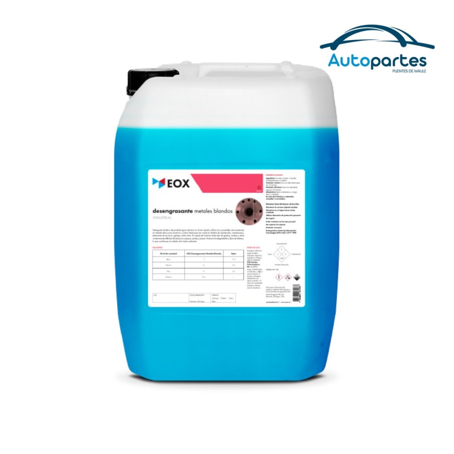 Desengrasante Metales Blandos | Industrial