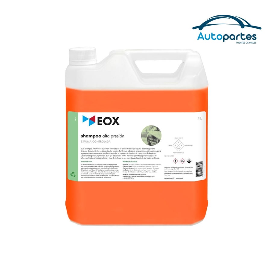 Shampoo Alta Presión | Espuma Controlada