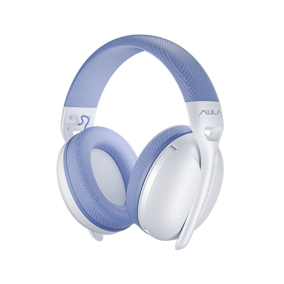 Audifono Aula S6 Wireless Blue Stereo Sound