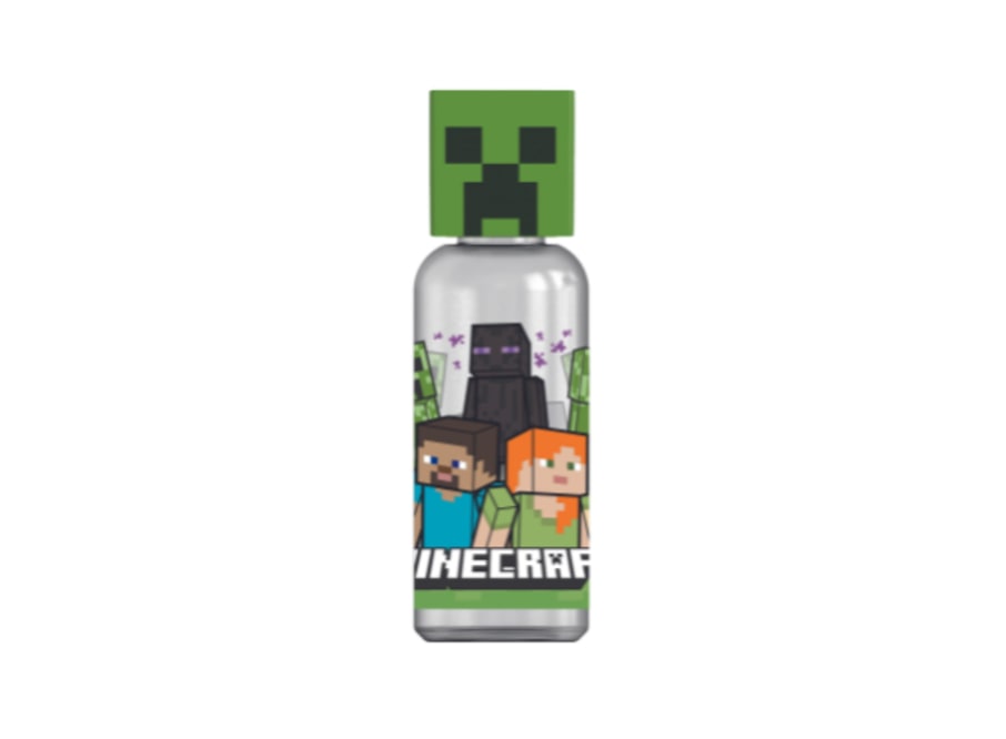 BOTELLA FIGURITA 3D 560ML MINECRAFT