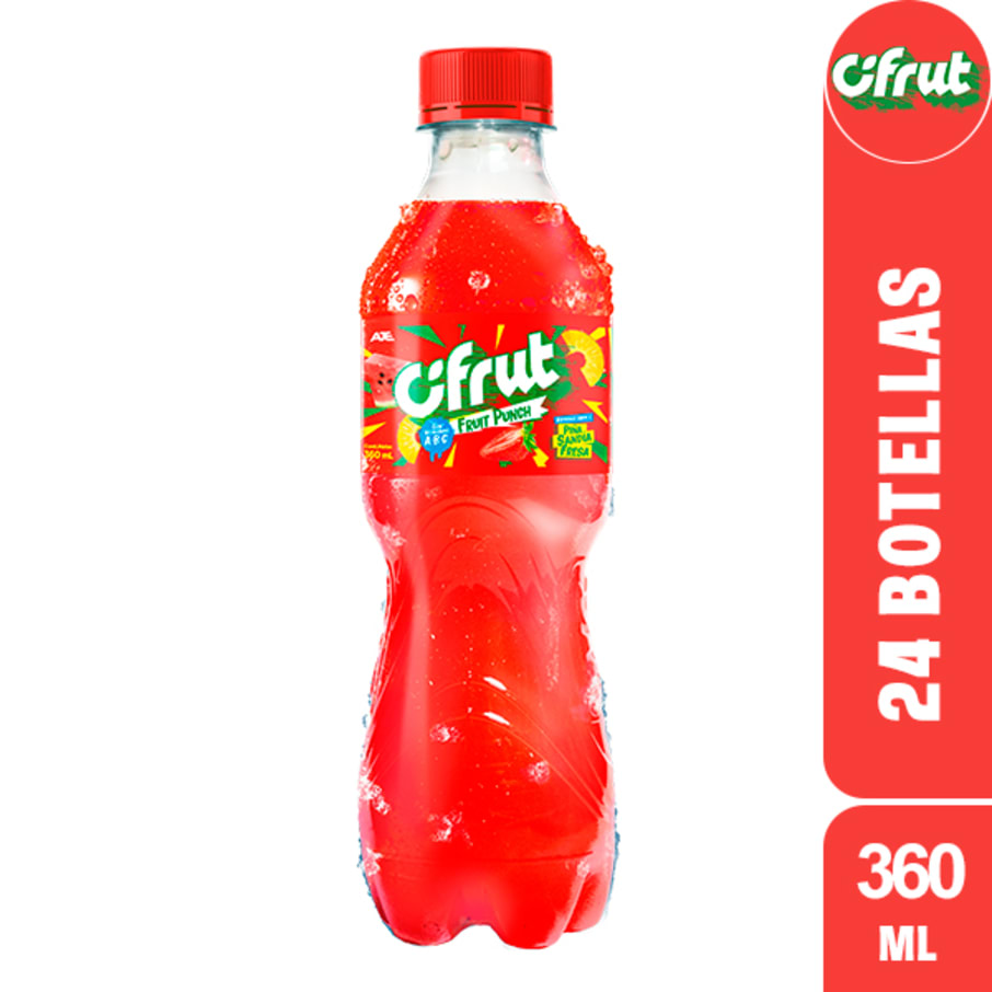 CIFRUT FRUIT PET NO RETORNABLE 360 ml 24 pack