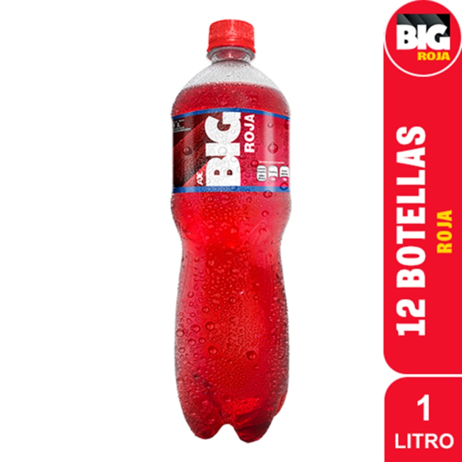BIG ROJA PET NO RETORNABLE 1000 ml 12 pack