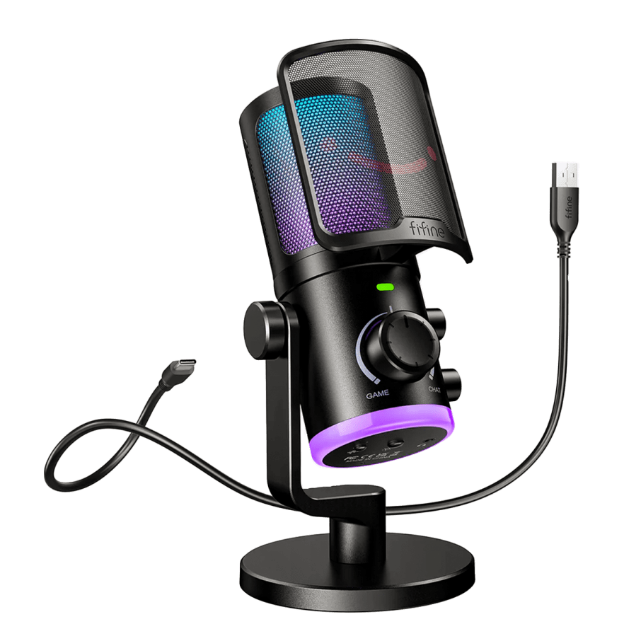 Micrófono Fifine AM6 Black