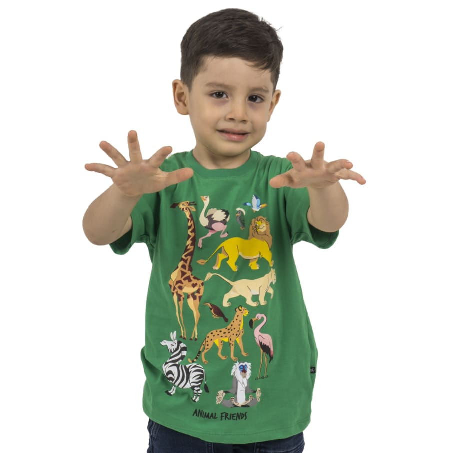 POLO BAS MC NIÑO REY LEON VERDE