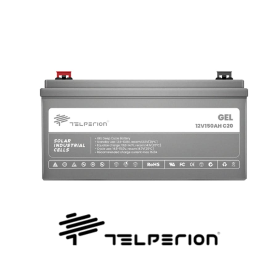 Batería de Plomo Telperion 12V 150Ah C20 Básica