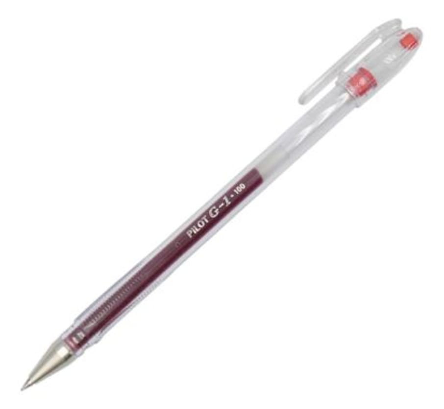 BOLIGRAFO PLT G-1 0.5MM ROJO
