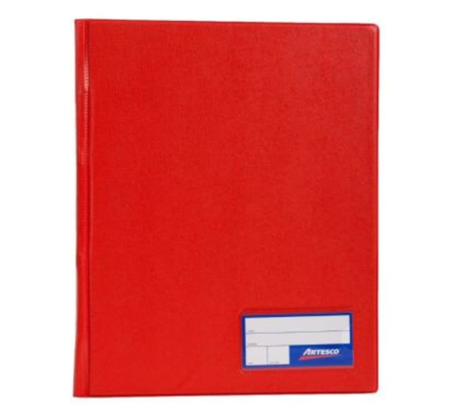 FOLDER D/TAPA T/A-4 C/GUSANO ROJO