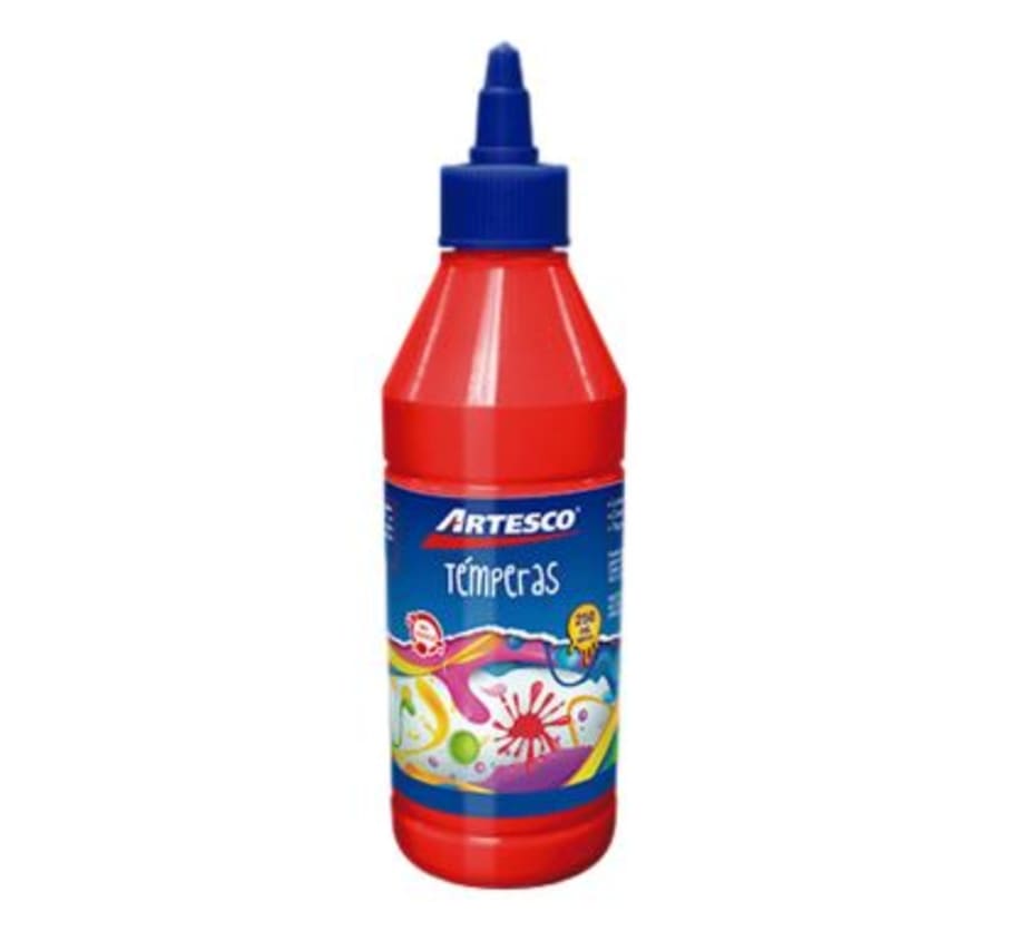 TEMPERA ART KIDS FRASCO 250 CC ROJO