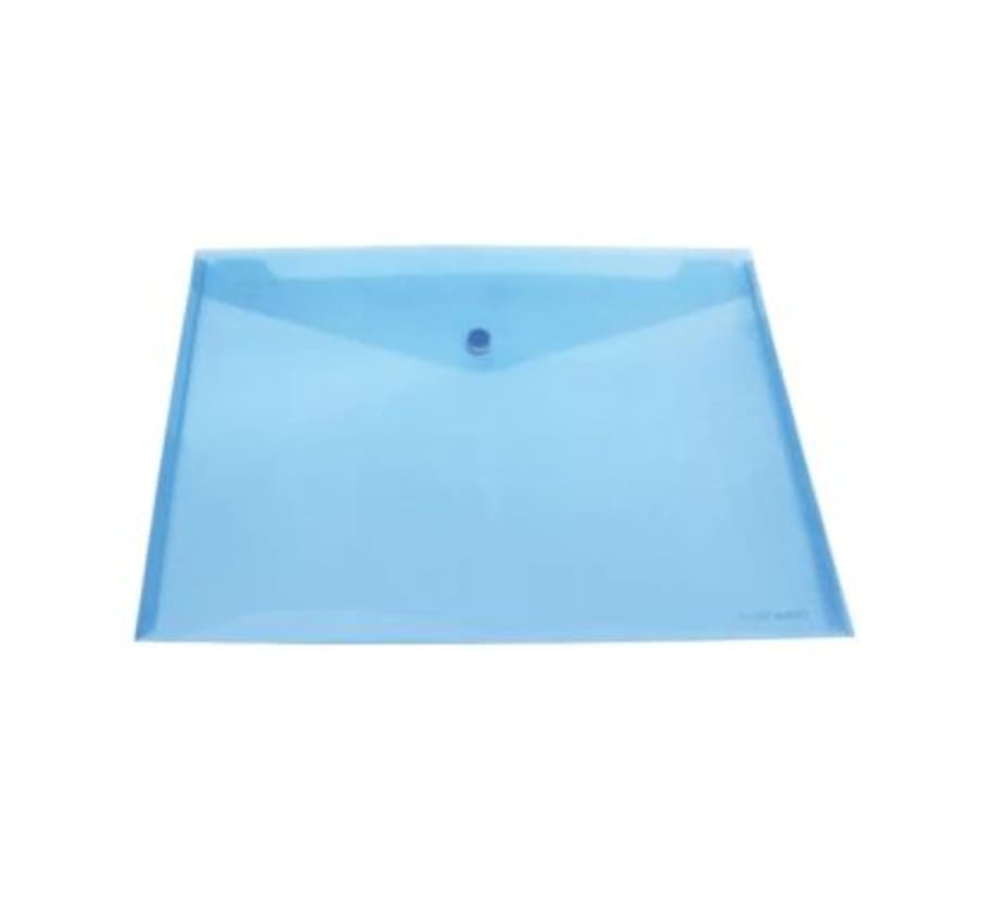 SOBRE P/DOCUM C/BROCHE W209-A4 AZUL