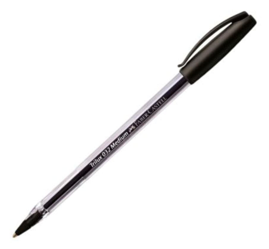 BOLIGRAFO  F.C TRILUX 032-M NEGRO