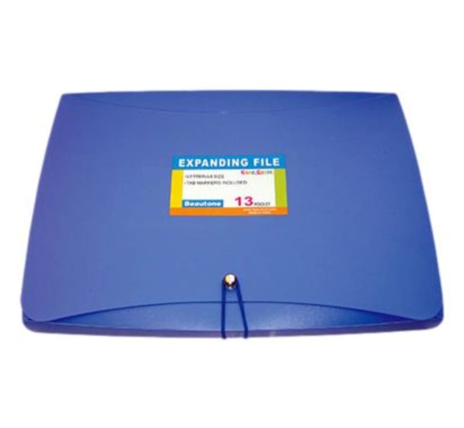 ARCHIVADOR ACORD.  A-4 CORE AZUL 33802