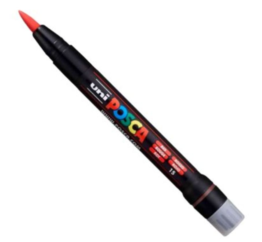 PLUMON POSCA PCF-350 ROJO