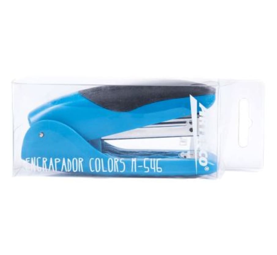 ENGRAPADOR M-546 PLASTICO CELESTE