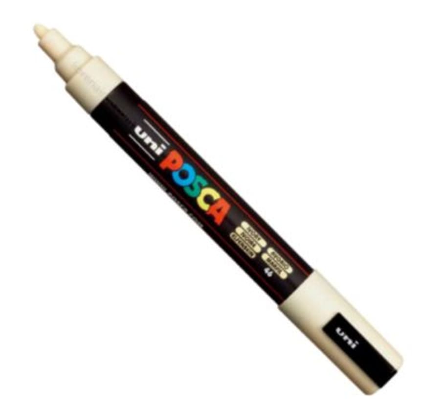 PLUMON POSCA PC-5M MARFIL