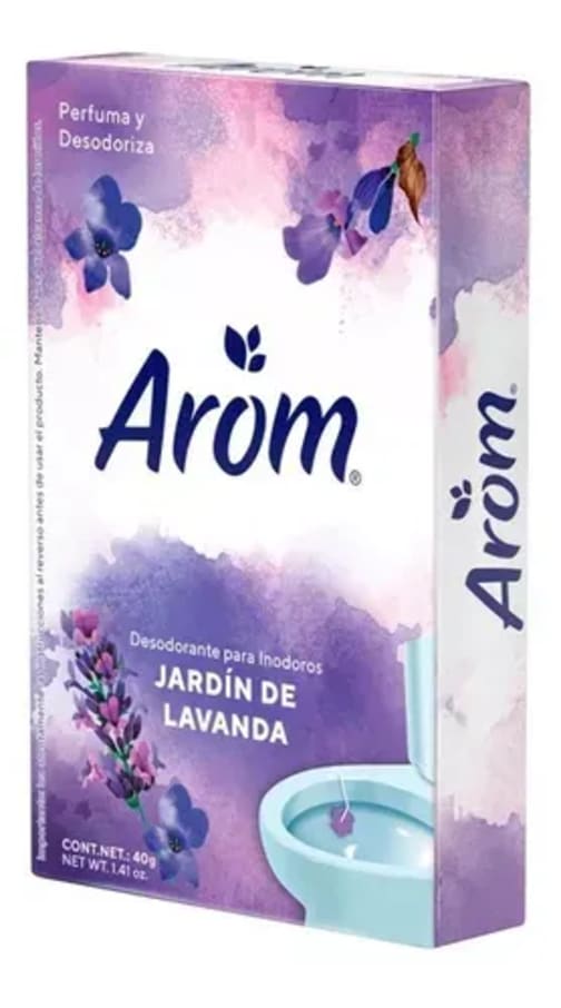 Desodorante WC Arom Jardín de Lavanda 40g - AROM