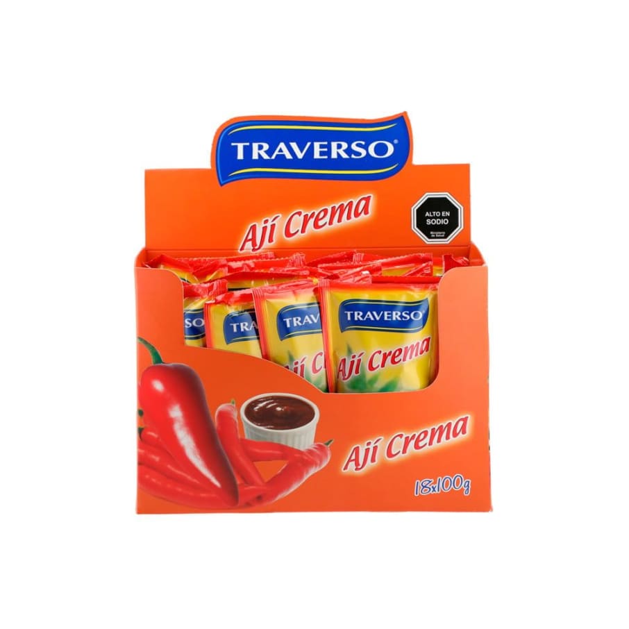 Aji Crema 100Gr Sachet Traverso